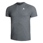 Odlo Kleding Odlo Crew Neck Essential Seamless Hardloopshirt Heren-Grijs
