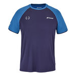 Babolat Kleding Babolat Crew Neck Lebron T-shirt Heren - donkerblauw, petrolblauw