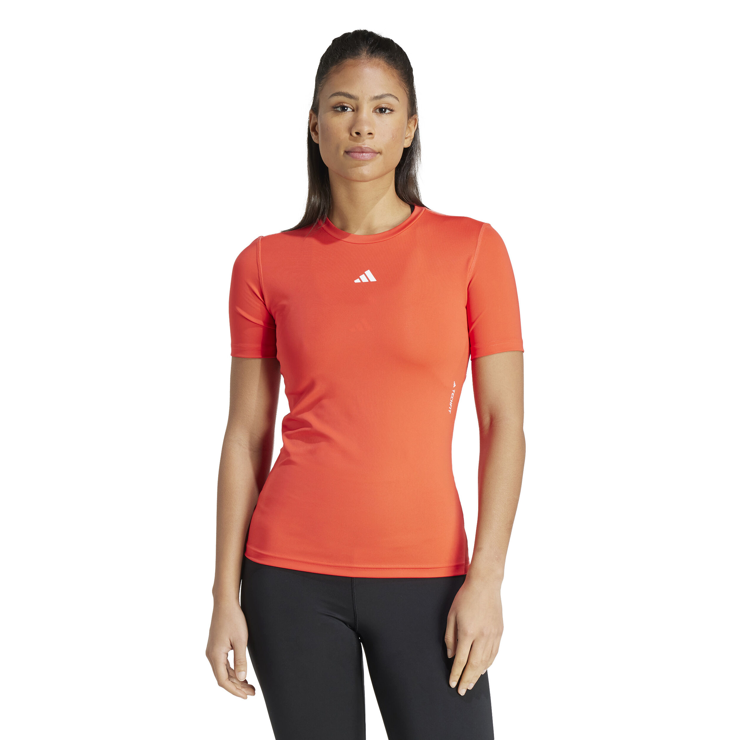 Buy adidas Tech Fit T shirt Dames Oranje online Tennis Point NL