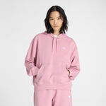 New Balance Kleding New Balance Essentials French Terry Sweater Met Capuchon Dames-Roze