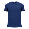 Essential Seamless Hardloopshirt Heren - donkerblauw, 