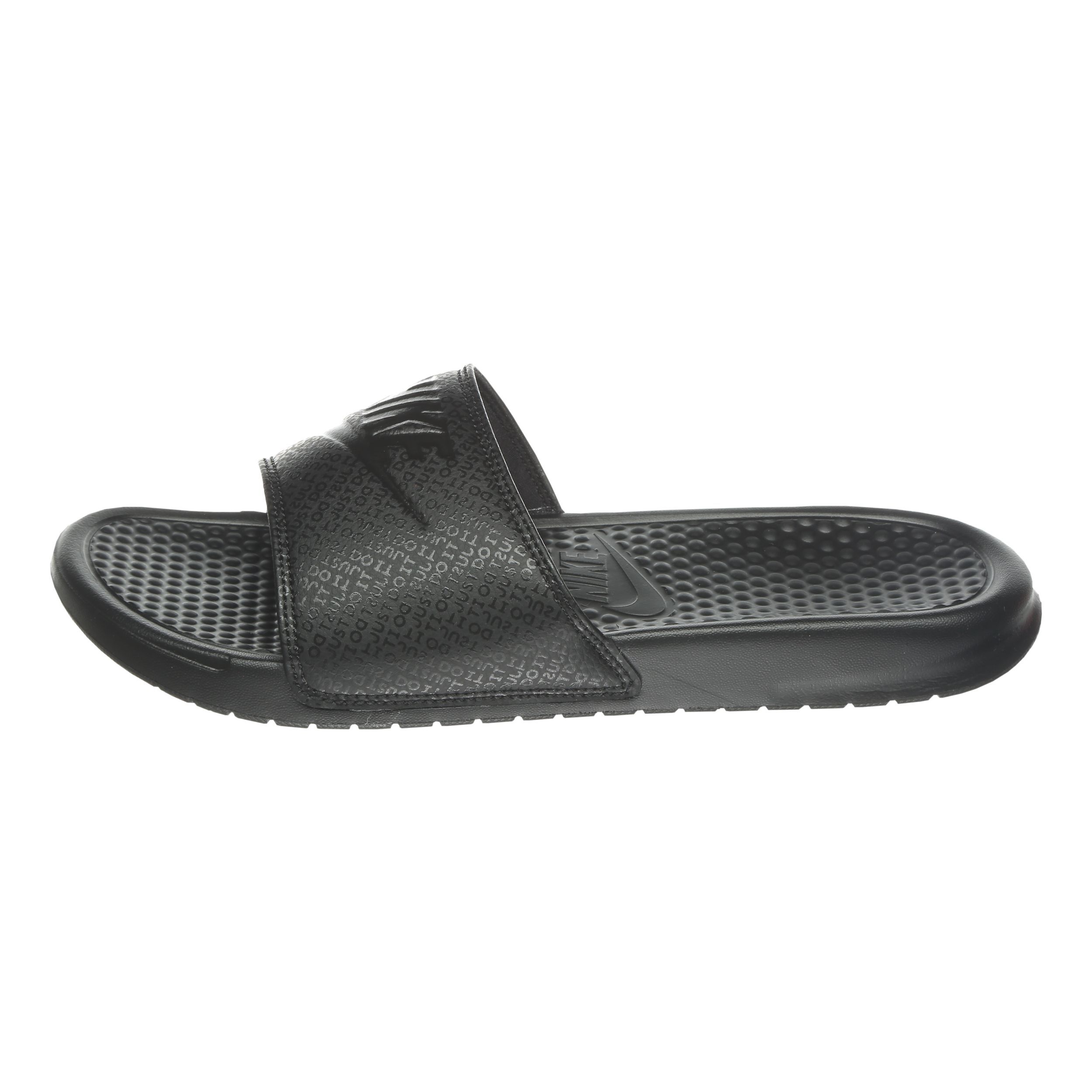 Buy Nike Benassi Just Do It Badslippers Heren Zwart Donkergrijs online Tennis Point NL