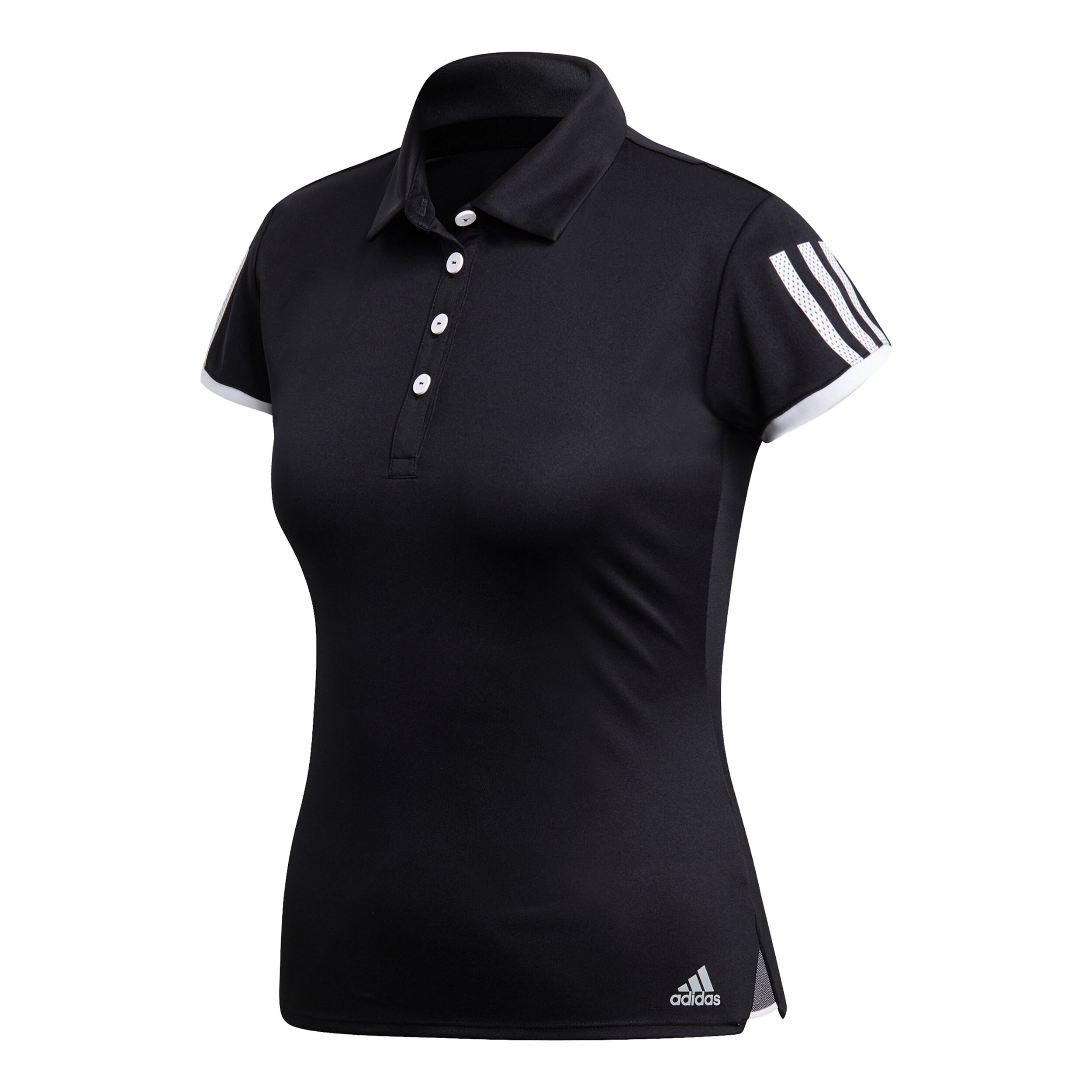 Buy adidas Club 3 Stripes Polo Dames Zwart Wit online Tennis