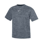 Nike Tenniskleding Nike Dri-Fit Multi T-shirt Kinderen-Zwart,Grijs