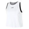 Court Tanktop Dames-Wit