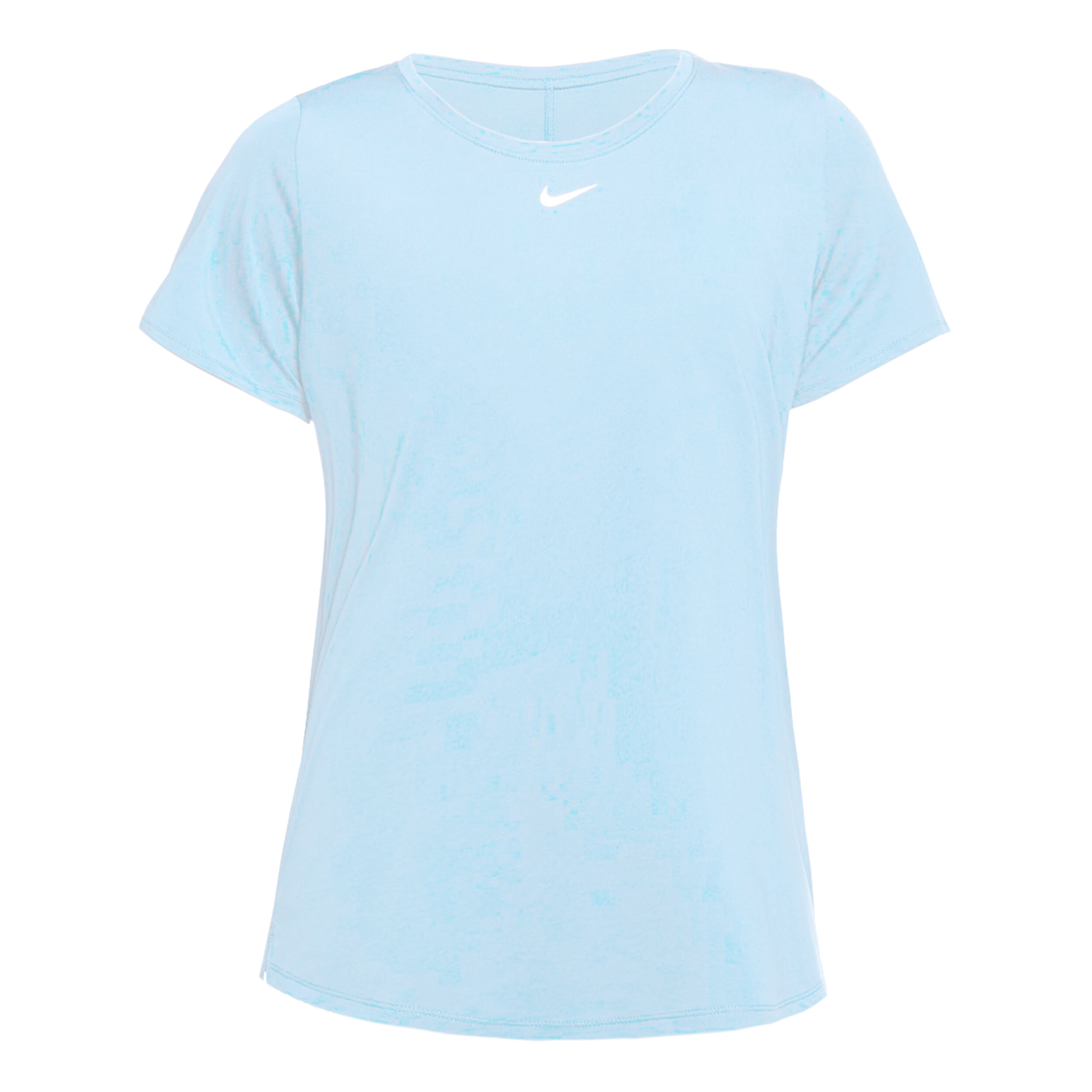 Buy Nike Dri Fit One Standard Fit T shirt Dames Lichtblauw online Tennis Point NL