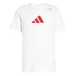 adidas adidas Category Graphic T-shirt Heren-wit