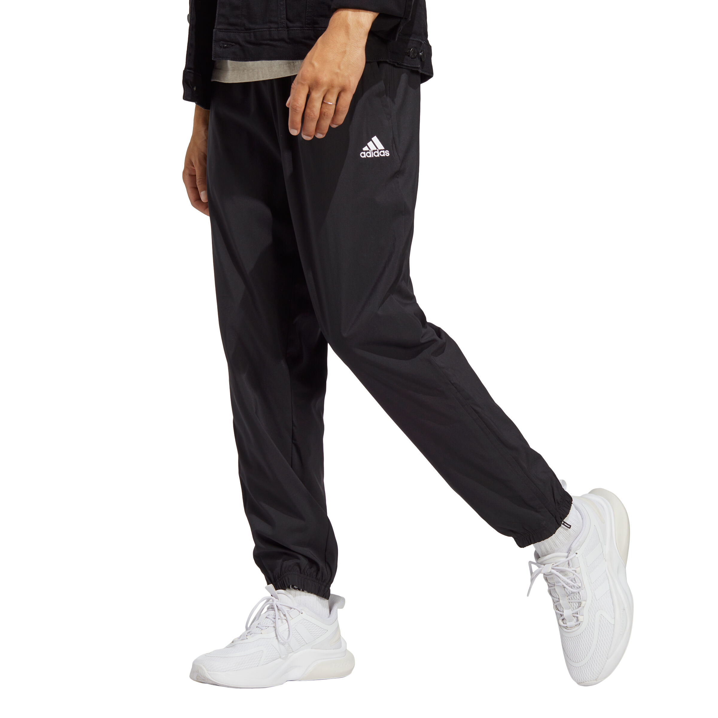 Buy adidas Essentials AEROREADY Stanford Trainingsbroek Heren Zwart Wit online Tennis Point NL