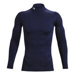 Under Armour Kleding Under Armour Coldgear Comp Mock Longsleeve Heren-Donkerblauw