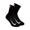 Court Multiplier Cushioned Tennissokken Verpakking 2 Stuks-Zwart,Wit
