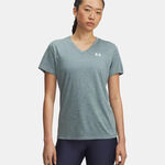 Under Armour Kleding Under Armour Tech Twist T-shirt Dames-blaugrau