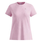 Odlo Hardloopshirt Odlo Zeroweight Engineered Chill-Tec Hardloopshirt Dames-pink
