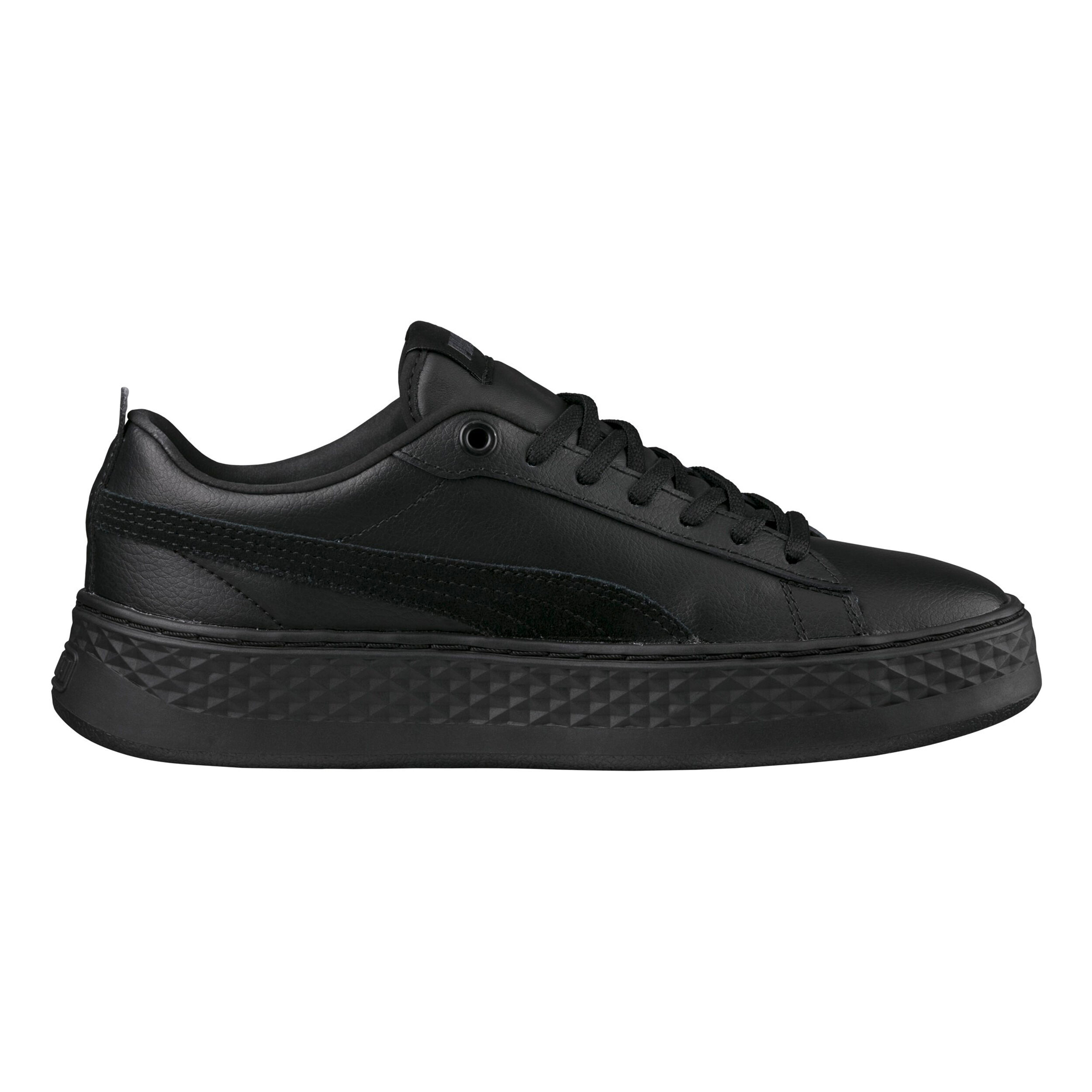 Puma smash platform sneakers zwart best sale