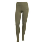 adidas Kleding adidas Optime Tight Dames-Olijf