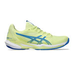 ASICS Tennisschoenen ASICS Solution Speed FF 3 AC Allcourt Schoen Dames-Limoen,Blauw