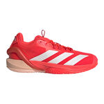adidas Tennisschoenen adidas Adizero Cybersonic Allcourt Schoen Dames-Rood,Wit