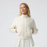 334 Kleding DSSLR Walk On Court Sportjas Dames-Cr&egrave;me