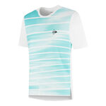 Dunlop Kleding Dunlop Game T-shirt Heren-Wit,Turkoois