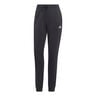 Essentials Linear French Terry Cuffed Trainingsbroek Dames-Zwart,Wit