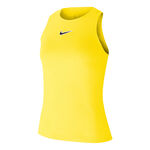 Nike Nike Court  Tanktop Dames - geel, zwart