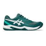 ASICS Tennisschoenen ASICS Gel-Dedicate 8 Allcourt schoen Heren-petrolblauw, turkoois