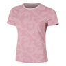Feel the Vybe AOP Hardloopshirt Dames-mauve