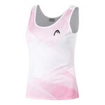 HEAD Kleding HEAD Spirit II Tanktop Dames-Wit,Pink