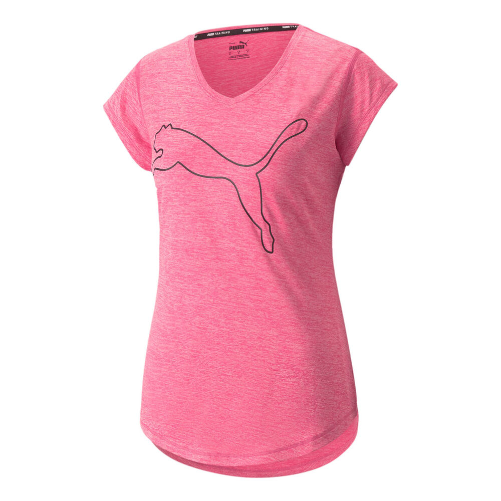 Puma Train Favorite Heather Cat T-Shirt Dames