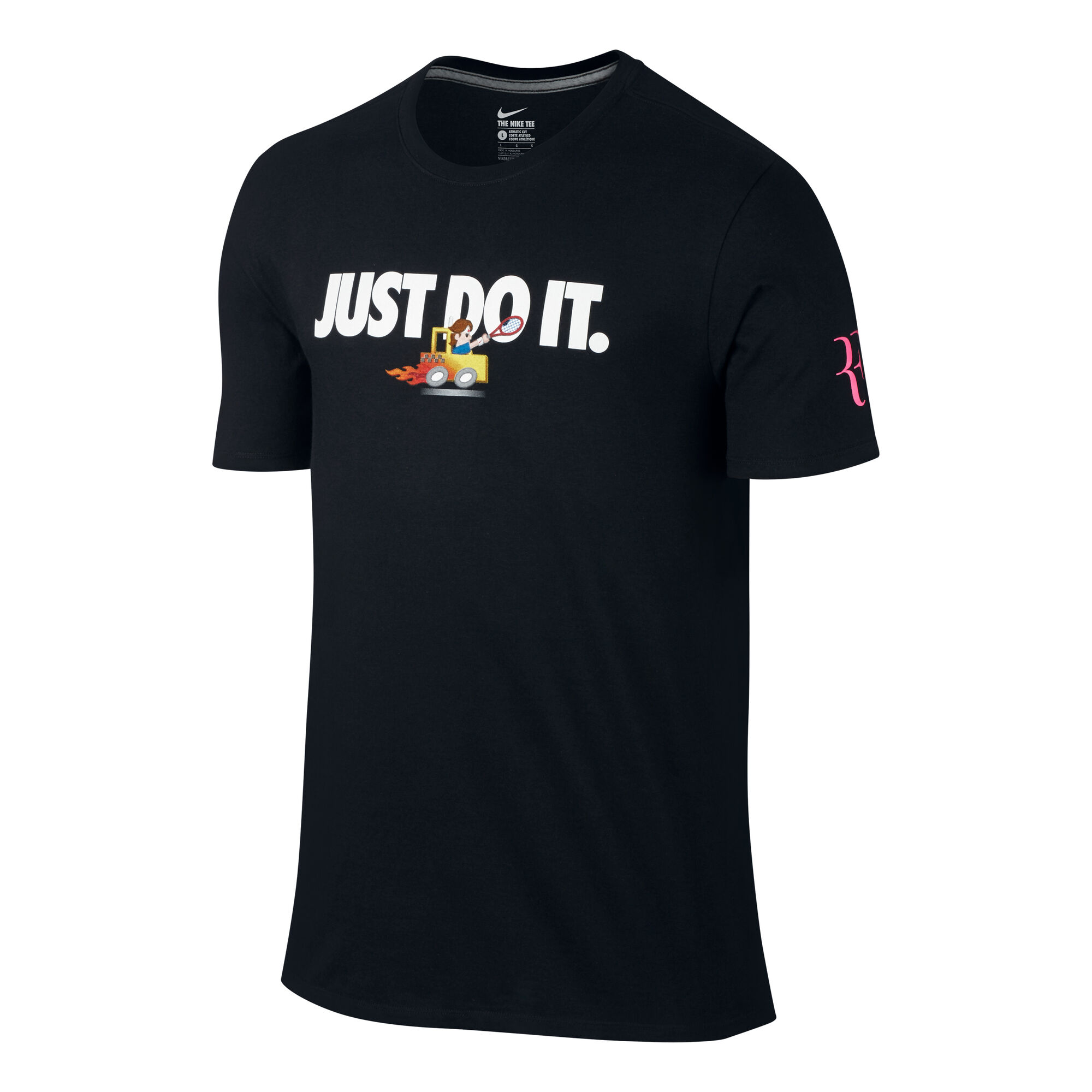 Nike Roger Federer Emoji Cab T-shirt Heren - Zwart online ...