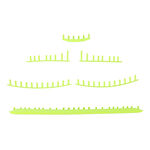 HEAD Toebehoren voor rackets HEAD Extreme MP L,Extreme Team Set Snaarbeschermers-Limoen