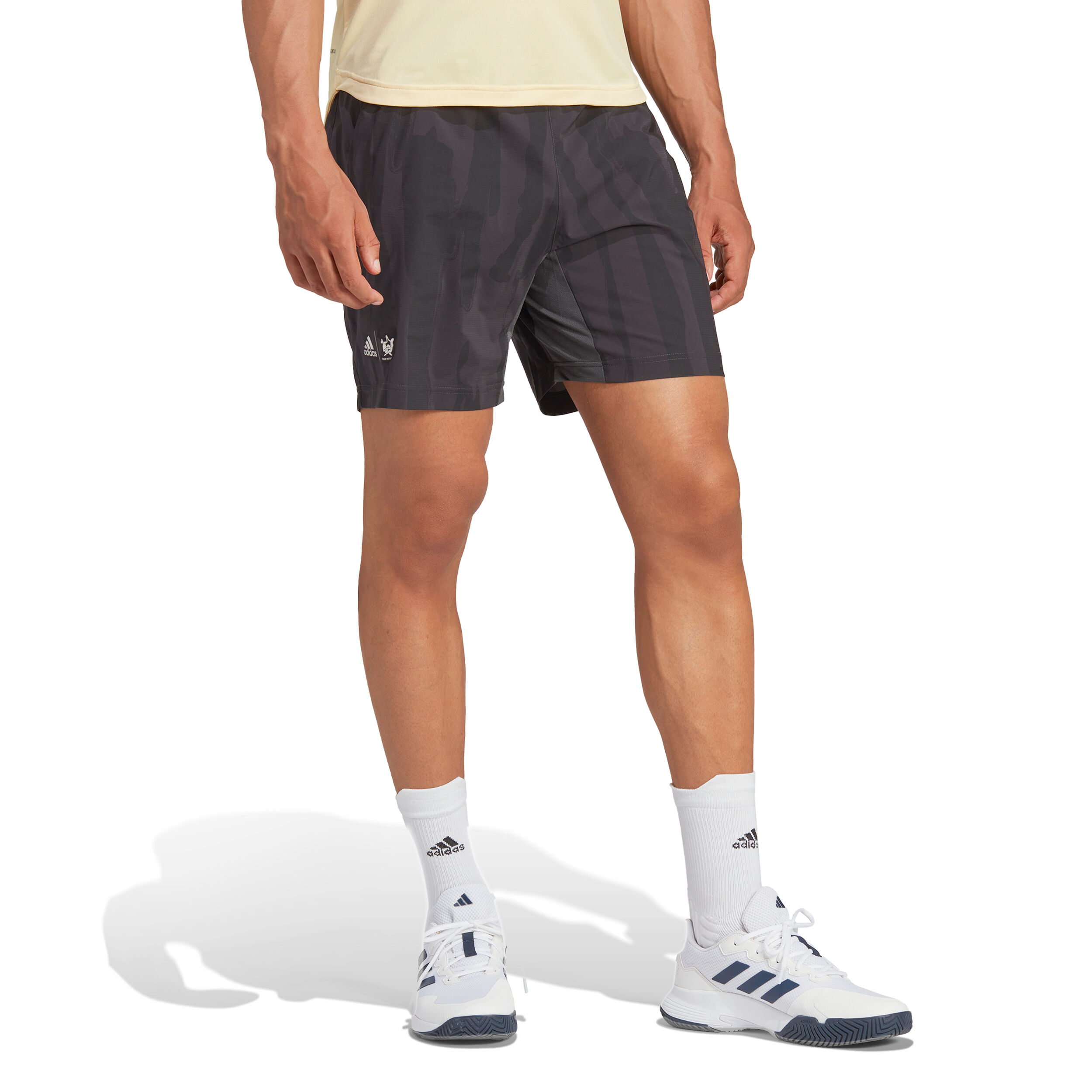 Buy adidas NY Printed Shorts Heren Grijs online Tennis Point NL