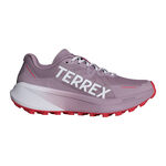 adidas Hardloopschoenen adidas Terrex Agravic 3 Trailschoen Dames-Pink,Wit