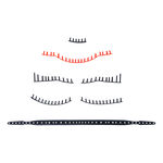 Babolat Toebehoren voor rackets Babolat Pure Drive 98 ( 2025 ) Set snaarbeschermers - zwart