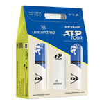 Dunlop Tennisballen Dunlop ATP 2x 4er Dose + Waterdrop Tri-Pack