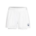 Quiet Please Kleding Quiet Please Point 2in1 Shorts Dames-Wit,Donkerblauw