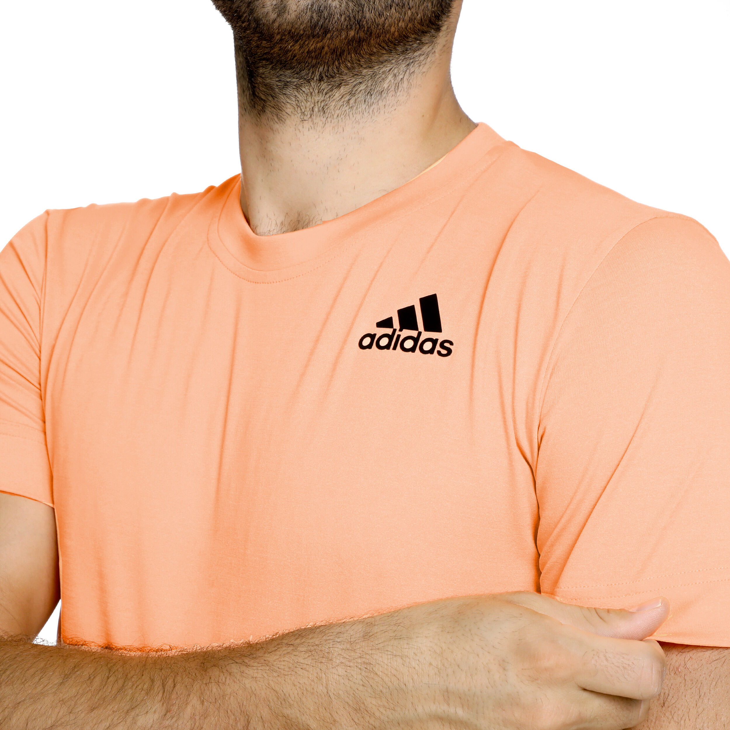 Buy adidas New York T shirt Heren Abrikoos online Tennis Point NL