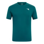 Diadora Tenniskleding Diadora Court T-shirt Heren-donkergroen