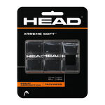 HEAD Overgrips HEAD  Xtreme Soft Verpakking 3 stuks - zwart