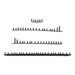 Wilson Toebehoren voor rackets Wilson Pro Staff PRO STAFF 97L / UL V14 Set Snaarbeschermers-Zwart