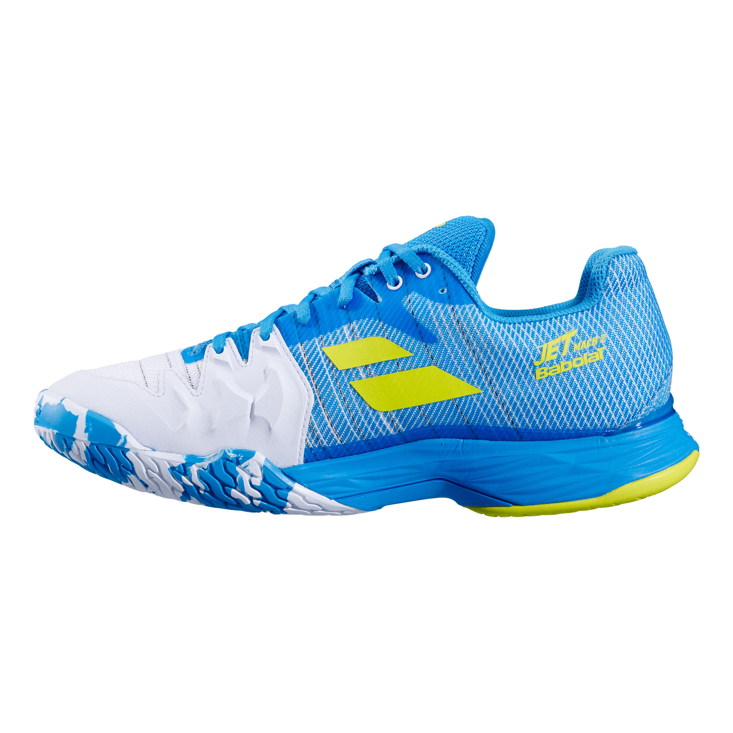 Buy Babolat Jet Mach II Allcourt Schoen Heren Lichtblauw Wit