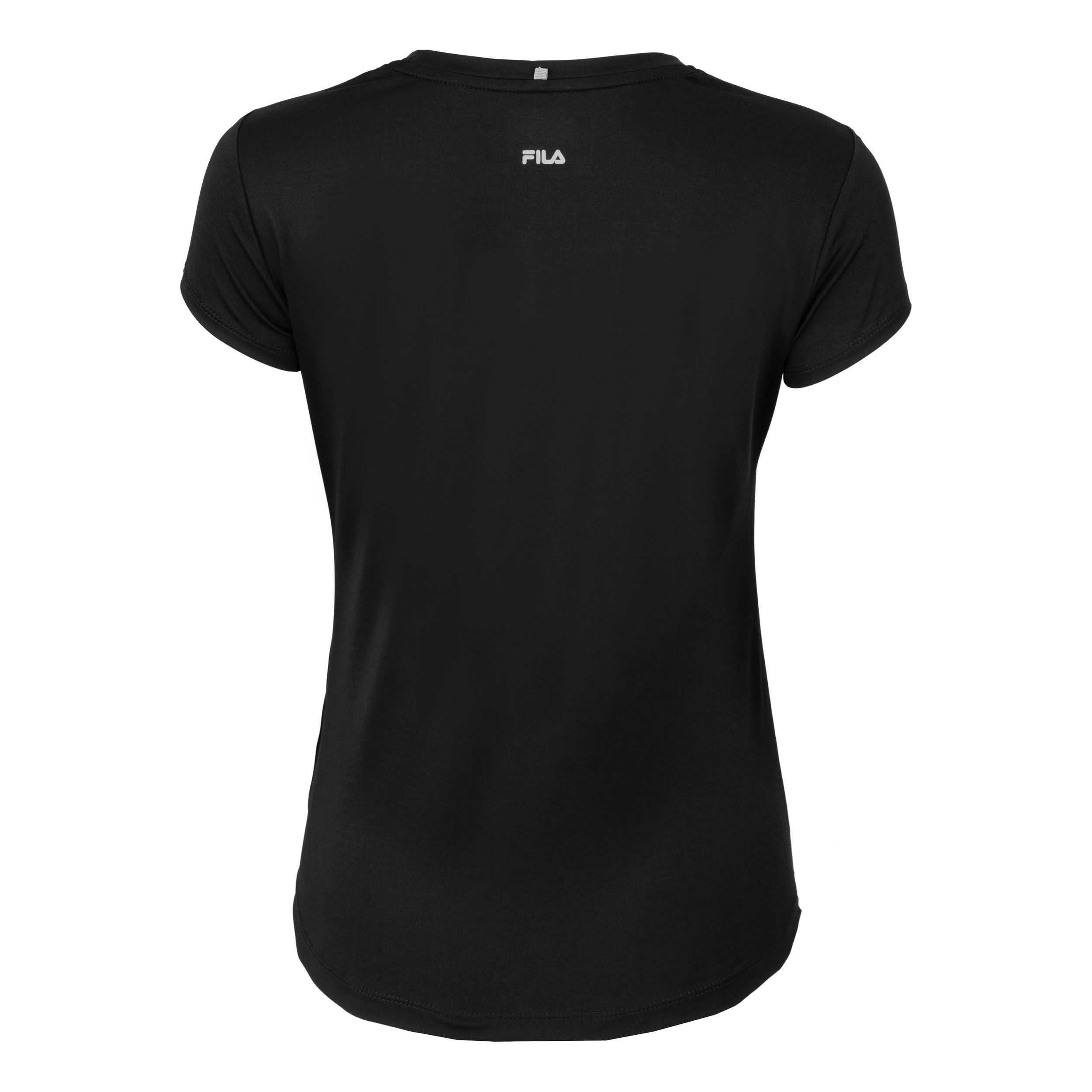 Buy Fila Clara T shirt Dames Zwart online Tennis Point NL