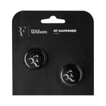 Wilson Toebehoren voor rackets Wilson RF Demper Verpakking 2 Stuks-Zwart
