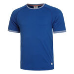 Wilson Kleding Wilson Court Performance Crew T-shirt Heren - blauw, 