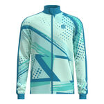 BIDI BADU Kleding BIDI BADU Good Vibes Printed Trainingsjack Heren-Petrolblauw,Mint