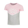 Mandisa Lifestyle T-shirt Meisjes - roze, lichtgrijs