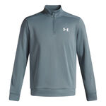 Under Armour Kleding Under Armour Quarter Half-Zip Longsleeve Heren-lichtblauw