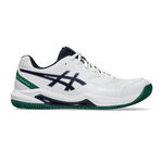 ASICS Tennisschoenen ASICS Gel-Dedicate 8 Gravelschoen Heren-Wit,Groen