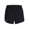 Fly By 2in1 Hardloopshorts Dames-Zwart