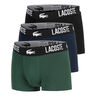 Cotton Stretch Trunk Boxershort Verpakking 3 Stuks Heren-Donkergroen
