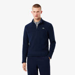 Lacoste Kleding Lacoste Polar Quarter Zip Trainingsjack Heren - donkerblauw, 